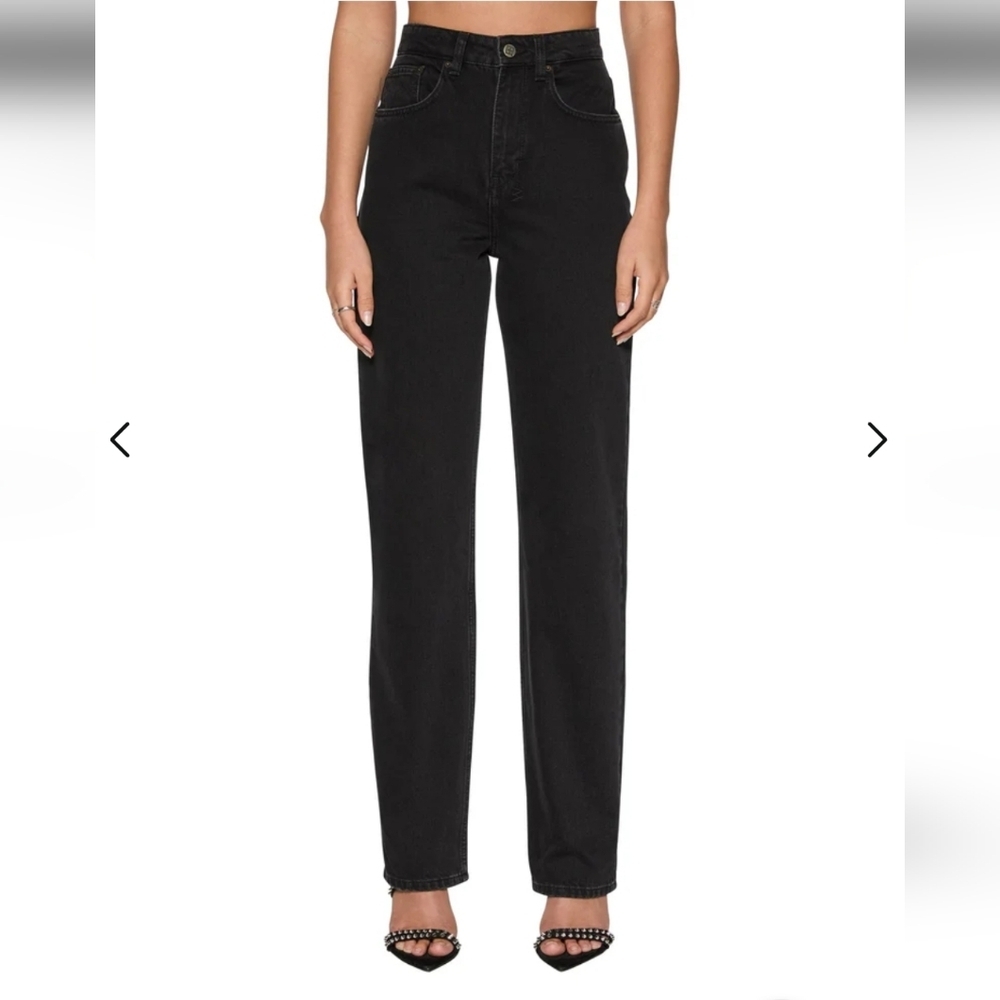 Ksubi Women's Straight Leg Black Jeans